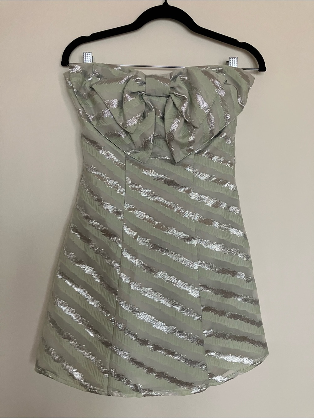 Eva Franco Strapless Mini Dress